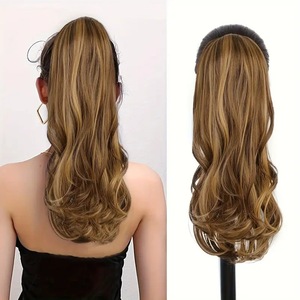 <span class=keywords><strong>ผม</strong></span>ปลอมหางม้าแบบมัดเชือก ลอนคลื่นธรรมชาติ หางม้า<span class=keywords><strong>สูง</strong></span> ดูเป็นธรรมชาติ - Product Image 2