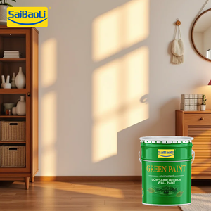 Pintura Acrílica para Interiores a Base de Agua, Acabado Mate, Bajo en COV, Ecológica, Lavable y Resistente a las Manchas, para Decoración del Hogar - Product Image 6
