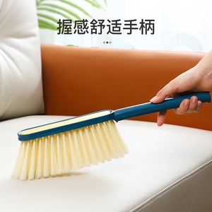 Soft Bristled <b>Dusting</b> <b>Brush</b> Nylon Long Handle For Sofa Bed Carpet Cleaning Tool - Product Image 1