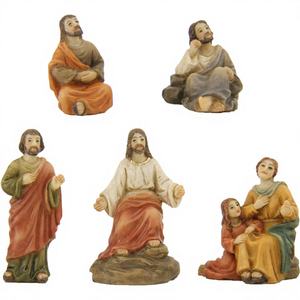 ชุดตุ๊กตาพระกุมารเยซูและฉากพระเยซูตรึงกางเขน ขนาด 5 ซม. ยี่ห้อ ZICOM พร้อมฉากพระเทศนาบนภูเขา ผลิตในเยอรมนี (9069-K4018) - Product Image 1
