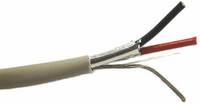 Cable de alarma de seguridad antirrobo trenzado, 22, 20, 16 AWG, a granel, PVC LSZH, 0,22 M, CCA, cobre, 2c, 4 núcleos, 6 núcleos, 8c, 12 núcleos