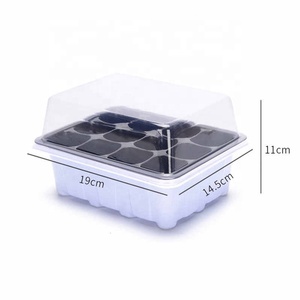 Hộp Lá Bộ Ba Món Cây Giống Cách Nhiệt Và Giữ Ẩm Hộp Nhựa 12 Lỗ Khay Cây Giống Và Gieo Thịt - Product Image 4