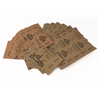 Bonne vente Meilleur prix Rectangle ponçage papier abrasif tampons de polissage carbure de silicium meuleuse papier de verre
