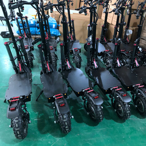 Trottinette électrique tout-terrain, 70 km/<span class=keywords><strong>h</strong></span>, 2400w, 48v, 12,5ah, double moteur, fabriqué en chine, prix de gros, pour garçons et adultes - Product Image 6