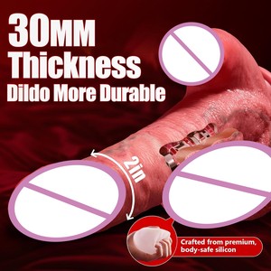 Juguete Sexual Realista de Silicona con Vibración y Control Remoto para Mujeres, con Envío Rápido - Product Image 4