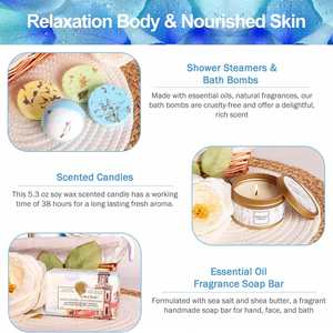 2023 New Spa Get Well Soon <b>Basket</b> for Friends BFF Mom Sister Factory <b>Cheap</b> Price Wholesale New Year Birthday Christmas Gifts - Product Image 3