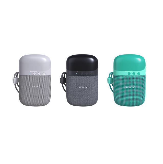 Latest Design 2 in 1 Wireless Earphones BT5.3 Speaker TWS Earbuds in Ear Stereo HiFi Sound Outdoor Mini Wireless Speaker