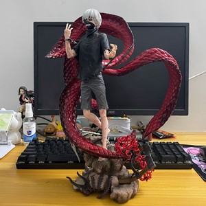Tokyo Ghoul <span class=keywords><strong>Kaneki</strong></span> <span class=keywords><strong>Ken</strong></span> Four Rcss Aquila a Due Teste Intercambiabile con Capelli Bianchi, Action Figure, Merchandising Anime, Giocattoli di Tendenza - Product Image 4