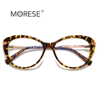 MORESE 2088 Nouvelle conception Montures optiques anti-lumière bleue en TR90, style Ins Europe et Amérique