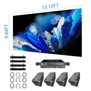 Super lightweight slim 500*1000mm video wall indoor Led Display Screen Background Rental led display mr.p