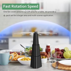 Repelente Automático de Mosquitos para Mesa de Picnic al Aire Libre, Ventilador Silencioso con Batería, Control Portátil de Plagas - Product Image 6