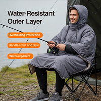 Sweat-shirt chauffant électrique portable, recharge rapide USB, pour les sports d'hiver en plein air, la randonnée ou la pêche