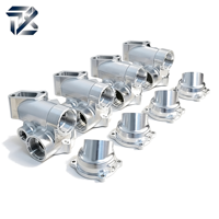 Kit Penjepit Stang Aluminium CNC 5 Axis Kustom untuk Modifikasi Balap Motor OEM