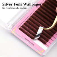 Extensions de cils classiques marron NAGARAKU, outils de maquillage