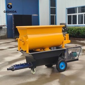 Hoogwaardige Vliegtuig Meng-En Sproei-Eenheid Voor Diesel Betonmortel, Witte <span class=keywords><strong>Cement</strong></span> Mortel Spuitmachine Te Koop - Product Image 3