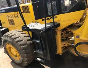 รถตักล้อ WA470 Komatsu มือสองสภาพดีสำหรับเครื่องจักรก่อสร้างฟาร์ม - Product Image 3