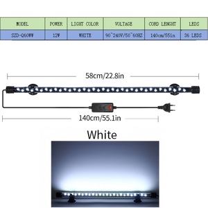 Lampe LED Submersible Étanche pour <span class=keywords><strong>Aquarium</strong></span>, Haute Luminosité, Rehausseur de Couleurs, Éclairage d'Ambiance pour Plantes Aquatiques, Lumière d'Appoint pour <span class=keywords><strong>Aquarium</strong></span> - Product Image 2