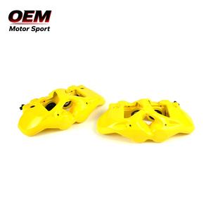 Nouveau kit d'étriers de frein jaunes 6 pistons avant et 4 pistons arrière pour Mercedes, perforés et rainurés, amélioration sportive de haute qualité pour Classe C, Classe E, GLC, GLE - Product Image 5