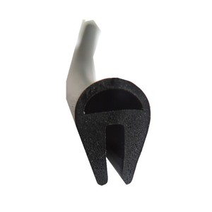 Tira de Sellado en Forma de U de 10 Pulgadas de Caucho EPDM Resistente al Desgaste para Puertas y Ventanas de Gabinetes Mecánicos y Automotrices - Product Image 2