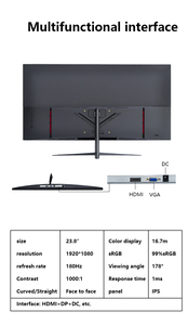 Monitor para Juegos de 32 Pulgadas Curvo con Tiempo de Respuesta de 1 ms, Resolución 2560*1080, 165hz, con Altavoces Integrados - Product Image 6