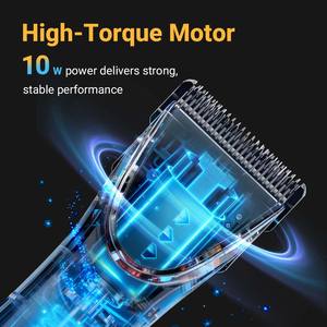 LILIPRO EagleP Nieuwste D-Blade Hoge Koppel Motor Hondentondeuse 5-Snelheden Stille Paarden- en Schapen-scheermachine met LCD-scherm - Product Image 3