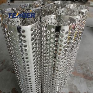 403 304 321 316 410S 410L Sch10s Dn16 sanayi için düz kaynaklı dekoratif delikli paslanmaz çelik boru - Product Image 6