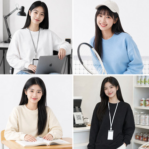 Sudaderas con logotipo personalizado impreso, uniformes de trabajo de manga larga con cuello redondo para grupos corporativos, venta al por mayor, ropa de otoño para mujer - Product Image 2