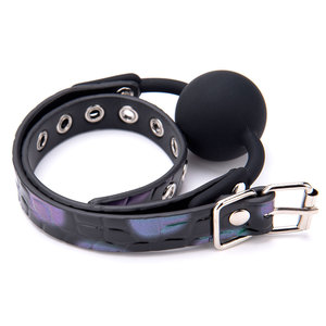 Balle de gag souple pour jeux sexuels, gag à bouche ouverte, bondage BDSM, balle buccale, pour femmes et couples, jeux sexuels pour adultes, accessoires érotiques, <span class=keywords><strong>harnais</strong></span> - Product Image 4