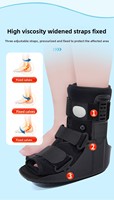 Botte de marche pneumatique orthopédique personnalisée ROM pour la protection des entorses de la cheville, souple et flexible