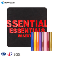 Rouleau de vinyle thermocollant flexible en PVC de haute qualité Hongcai 30 cm/60 cm, vinyle de transfert HTV pour l'impression sur t-shirts