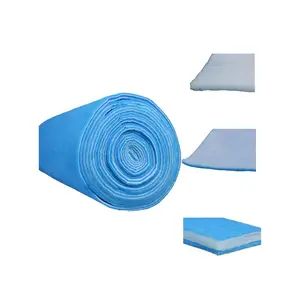 Filter Cotton Series Blue-white Cotton Blue-white Pre Filter Media For Pre-filtration Various Ventilation Systems