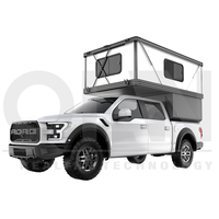 Qian Camper TP07W – Camping-car pliable et extensible pour benne de pick-up, idéal pour les camions de taille moyenne et grande