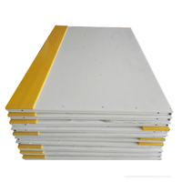 ZSPE personnalisé haute résistance au choc hockey en plastique clôture barrière dasher conseil hdpe synthétique patinoire dasher conseil