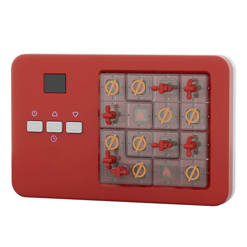 Puzzle fire fighting game