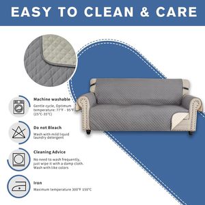 Machine-Washable 3-Seater Waterproof Non-Slip Sofa <strong>Covers</strong> Sofa Slipcover Couch <strong>Cover</strong> Protector <strong>Cover</strong> for Pets - Product Image 6