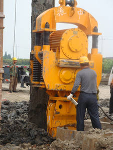 Listrik Vibro Hammer Hot Sale Cina Pabrik Mesin Pancang - Product Image 4