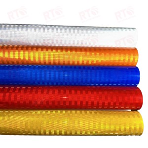 Láminas reflectantes de HIP imprimibles con solvente ecológico, vinilo adhesivo azul, rojo y blanco, reflectante para señal de tráfico de calle - Product Image 3