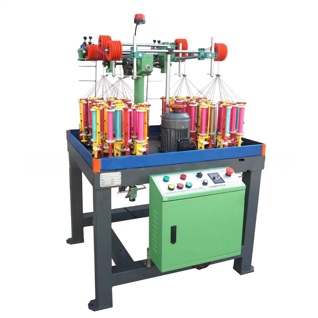 Spindle Stainless Steel Braided Flex Automatic Shoelace Braiding Machine Cord Rope Knitting Machine