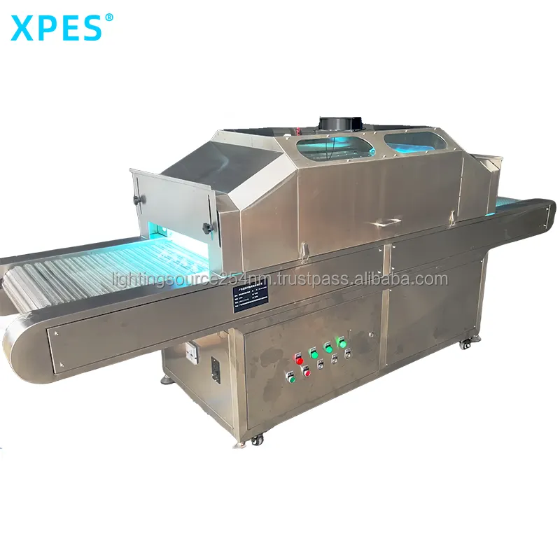 Süt sebze sterilizasyon makinesi dezenfeksiyon sterilizasyon ultraviyole gıda UV tünel ile ultraviyole sterilizasyon lambası