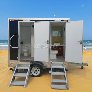 Nouvelle conception 2025 de toilettes portables pour handicapés, remorque de toilettes mobiles avec douche - Product Image 3