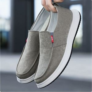 Nouvelles Chaussures Décontractées en Toile pour Hommes 2026, Chaussures Simples Respirantes à Enfiler, Vente Directe Fabricant - Product Image 4