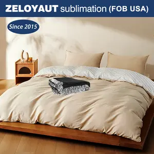 ZELOYAUT 9 Panel Throw Blanket Custom Blanket Super Soft 100% Polyester And Velvet Blank Sublimation Blanket For Home Decorate