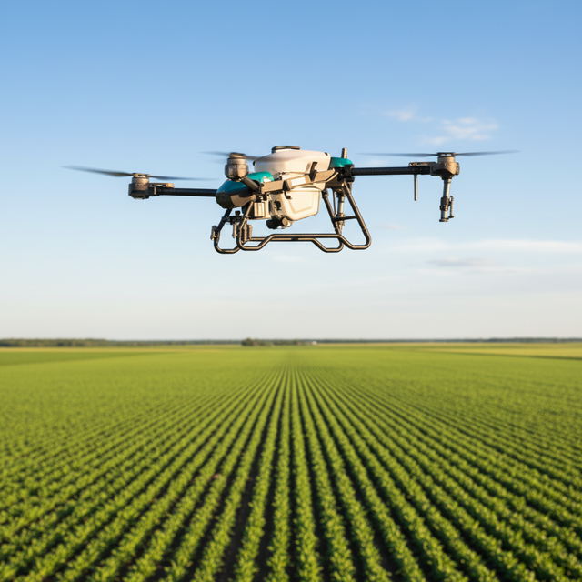Carbon Fiber Blades 4 Axis Plant protection Drone Sprayer for Agriculture Use