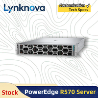 Servidor en Rack PowerEdge Serie R570 2U, 5.ª Generación de Intel Xeon, Personalizable, en Stock