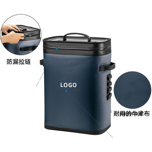 Sac à dos isotherme à vente chaude, scellé en usine, étanche, isolant thermique, avec contrôle de la tension, sac à glace pour pique-nique - Product Image 5