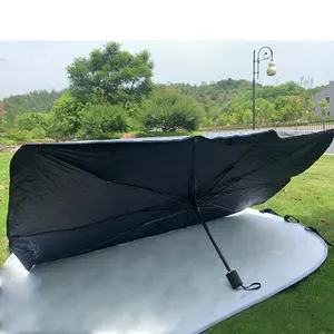 Uv-bescherming Auto Paraplu Tenten Draagbare Auto Window Solar Zonnescherm Paraplu Voor Auto 'S