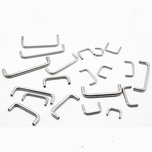 Tiradores <span class=keywords><strong>de</strong></span> Acero Inoxidable 304 para Cajones <span class=keywords><strong>de</strong></span> Cocina, Forma <span class=keywords><strong>de</strong></span> U, Asas Simétricas para Muebles - Product Image 4