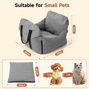 Asiento de Coche para Mascotas Personalizado a Bajo Precio, Resistente a Mordeduras, Impermeable y Portátil - Product Image 2