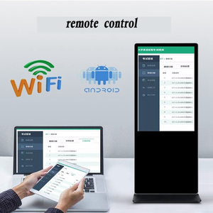 Pantalla LED de Publicidad Interior de 43 Pulgadas, Todo en Uno, con Soporte de Pie y Pantalla Táctil para Tiendas Minoristas, Tecnología Táctil IR - Product Image 4