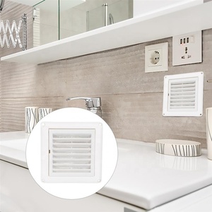 ตะแกรงพลาสติกสี่เหลี่ยมที่ทันสมัยฝาครอบช่องระบายอากาศสำหรับ HVAC โกดังกลางแจ้งชั้นใต้ดินห้องนั่งเล่นติดตั้งง่ายดีไซน์ไม่เหมือนใคร - Product Image 3